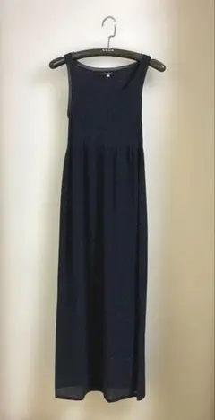 TABASA タバサ　ラメ入り ロングワンピース キャミワンピース 2枚セット