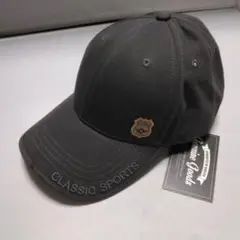 CLASSIC SPORTS 　クラッシックスポーツキャップ　グレーキャップ