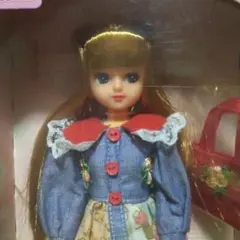 新品　レトロなリカちゃん　日本製 タカラ　ロングヘア 金髪