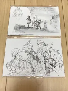 ブレイブリーデフォルト ブレイブリーセカンド 　ポストカード セット