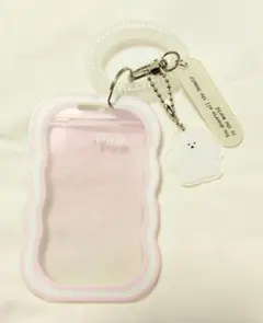 ボムカフェ モチーフ 硬化 アクリル トレカ ケース ピンク