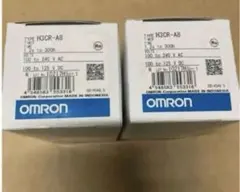 OMRON ソリッドステート・タイマ H3CR-A8 2台