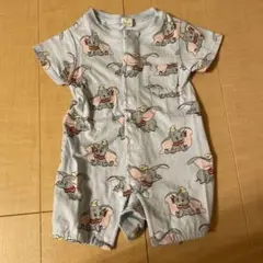 ダンボ プリントロンパース 50〜60cm