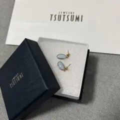 ツツミ TSUTSUMI ピアス ブルーオパール