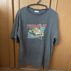 LOWRYS FARM グレー Tシャツ オーバーサイズ