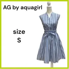 AG by aquagirl エージーバイアクアガール （ストライプ柄） S