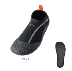 AQA マリンシューズ　新品　ブラック22cm