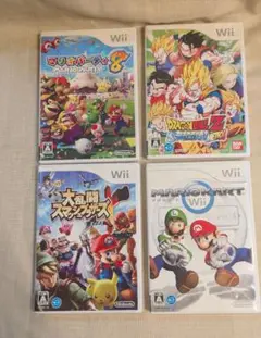 美品WIIソフト4作品