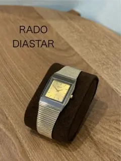 RADO 腕時計 ゴールド文字盤 メッシュバンド