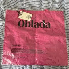 Oblada ピンク エコバッグ