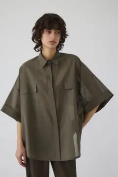 【完売商品】Oversized check pattern SH シャツ