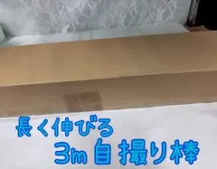 長く伸びる3ｍ自撮り棒