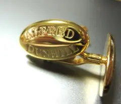 【美品】ALFRED DUNHILL ゴールドカラー カフリンクス