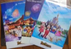 【非売品】KIRINと東京ディズニーシークリアファイル3枚