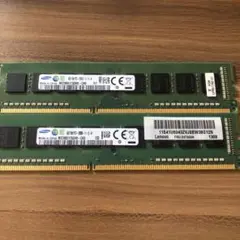 Samsung デスクトップ用メモリ4Gx2