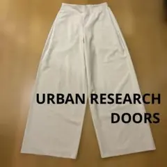 URBAN RESEARCH DOORS サラサラ　ワイドパンツ 36