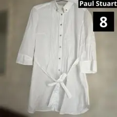 美品　大きいサイズ８　Paul Stuart ポールスチュアート　綿麻チュニック