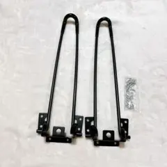 DIY 金具 折りたたみ脚 高さ320mm テーブル脚 耐スクラッチ性 2本