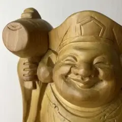 大黒さま　木彫り　匿名配送　送料込み