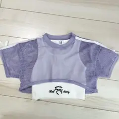 メッシュクロップトップ 120