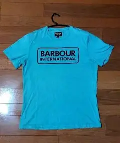 Barbour Tシャツ M 水色
