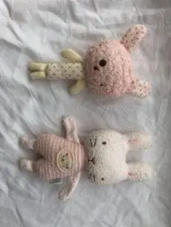 ウサギのぬいぐるみセット