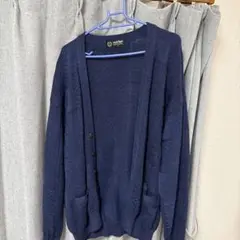muirfield ニットカーディガン L ネイビー