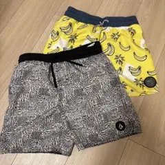 Volcom 、リップカールサーフパンツ 2点セット　130㎝〜140㎝