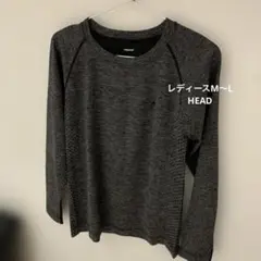 美品　ヘッド　レディースM〜L HEAD 長袖トレーニングシャツ アウトドア
