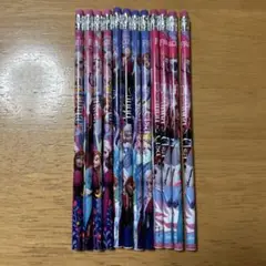 アナと雪の女王 消しゴム付き鉛筆 12本セット
