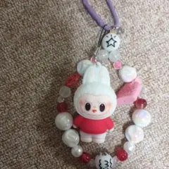 ラブブストラップキーホルダー