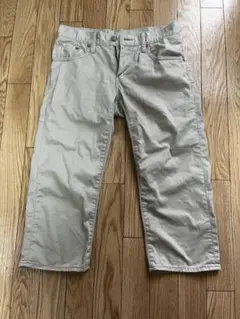 LEVI 502 クロップドパンツ　ベージュ W28L