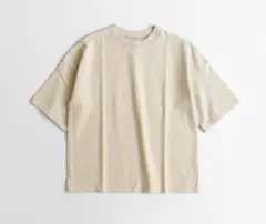 setto セット tシャツ ドロップショルダー 半袖 ベージュ 日本製 新品