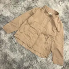 『GEORGES RECH』ジャケット(M)コート　アウタ　ベージュ　体型カバー