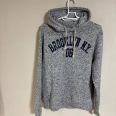 BROOKLYN N.Y. フード付きパーカー グレー