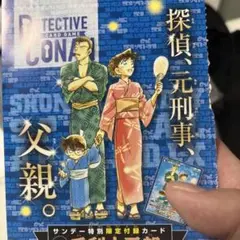 コナン限定付録カード二枚セット