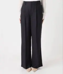 【10月末まで値下げ】【1度着用】Plage washableハイウエストパンツ