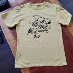 スヌーピー イエロー Tシャツ