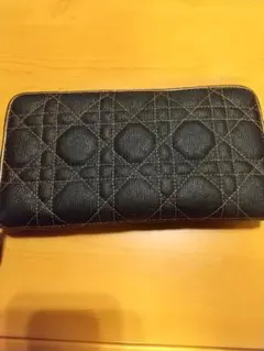 【年末特価】クリスチャンディオール Lady Dior/ カナージュ ウォレット