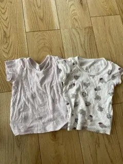 ベビー肌着　８０　２枚セット