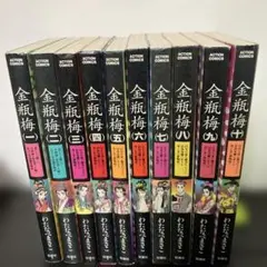 金瓶梅 全巻セット ACTION COMICS わたなべまさこ