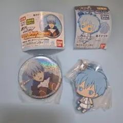 黒子テツヤ 缶バッジ+ラバスト　新品未開封