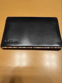 Paul Smith 名刺入れ 黒 レザー