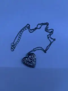 ユニセックス　ハートネックレス