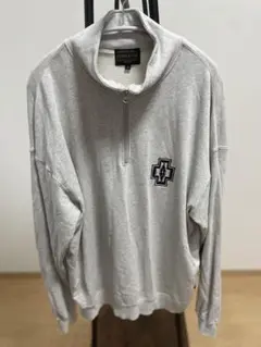 Pendleton グレー ハーフジップ トレーナー M