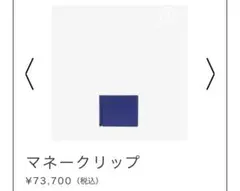 ヴァレクストラ マネークリップ ロイヤルブルー