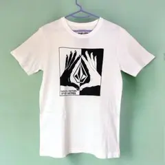 ボルコム　キャンセルヒストリー　半袖Tシャツ　M 白　SHコレクション