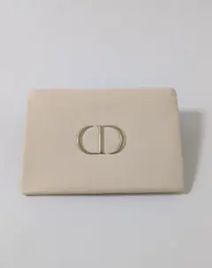 新品未使用！ Dior ディオール　ノベルティ アイボリー ポーチ