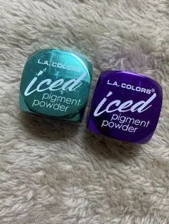 L.A.COLORS iced pigment powder ラメ アイシャドウ