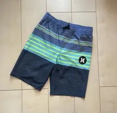 Hurley サーフパンツ 7/8 グレー/ブルー/グリーン